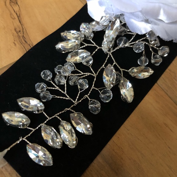 Handmade Wire Rhinestone Flower Crown-Adjustable main image 5